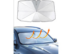 Tapis pare-soleil uv pour pare-brise de voiture parapluie