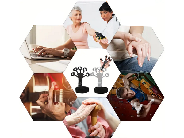 Pirštų treniruoklis rankų treniruoklis neštuvai rankų terapijos stiprintuvas