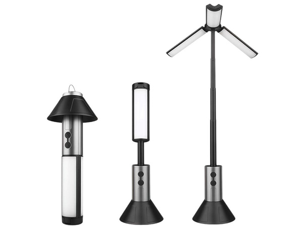 Turist lumina camping lanterna multifuncțional telescopic condus cort