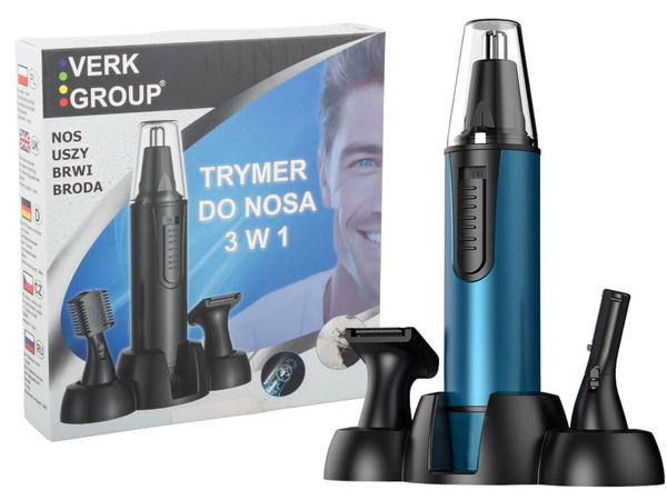Ear nose trimmer ear hair remover eyebrow shaver 3in1
