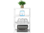 Bathroom shelf kitchen standing cupboard shelf 4 level organiser