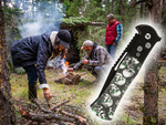 Folding steel pocket knife tactical military