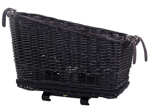 Grand panier de vélo panier de vélo tressé pour chien chat bagage