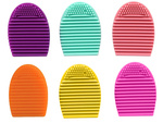 Brush cleaner brush cleaning egg