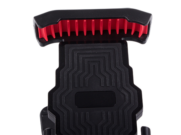 Držiak telefónu na riadidlách bicykla proti nárazom