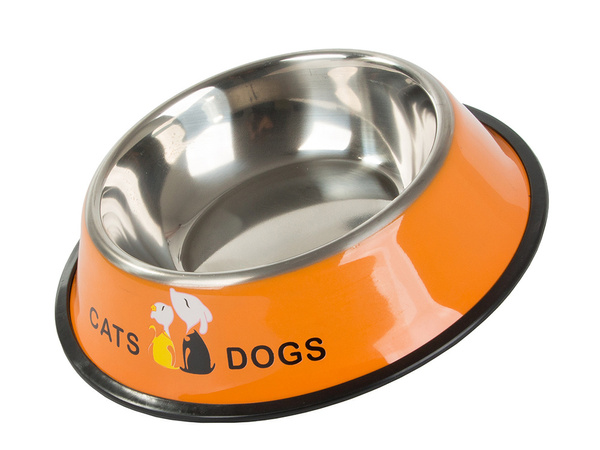 Metal anti-slip dog bowl 500ml