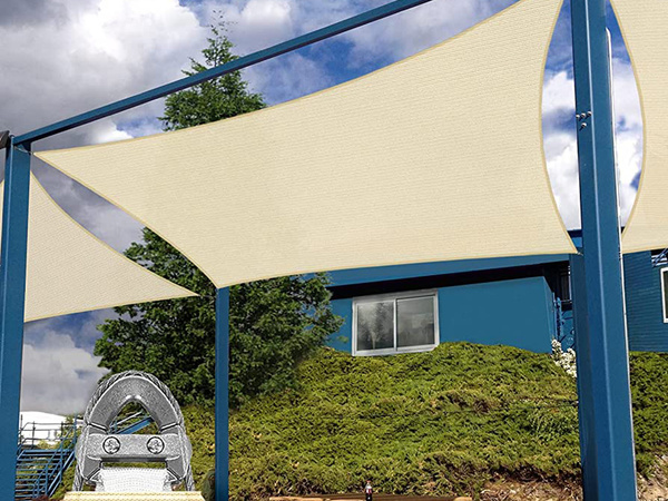 Sunshade téglalap alakú kerti vízálló vitorla 4x3m napellenző