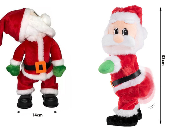 Plesno petje santa claus twerking smešno božič velika