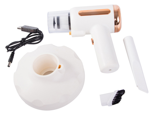 Extractor de ácaros de mano filtro sin bolsa para alérgicos lámpara uv