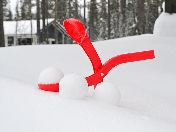 Narzędzie do robienia kulek śnieżek śnieżkomat kulkomat snowball łyżka