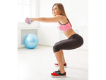 Fitness dumbbells adjustable 2 x 2 kg set of 2 pieces adjustable weight