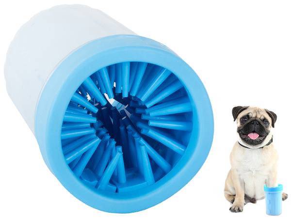 Nettoyeur de pattes pour chien chat coupe de nettoyage de pattes en silicone grand xl