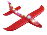 47cm šviečiantis led globe styropian airplane large