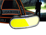 Cob headlamp rechargeable headlamp usb-c 4 modes