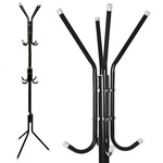 Stojan na oblečenie bundy podlahové háčiky ramená