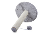 Cat scratcher cat post ball toy