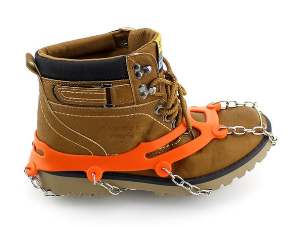 Hiking crampons for shoes in the mountains spikes chains anti-slip 36-40