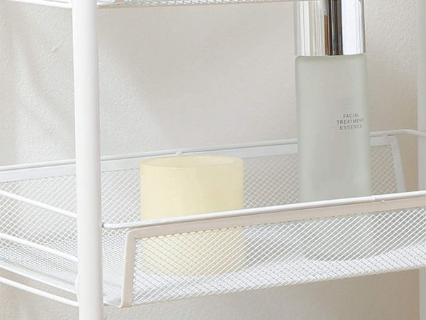 Vannituba riiul köögikapp ratastel metallist riiul kolm taset 3