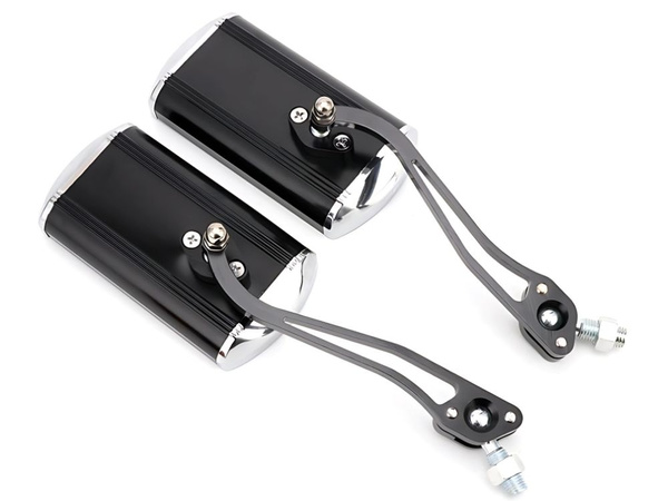 Espejo moto aluminio ligero soporte m10 con adaptador a m8