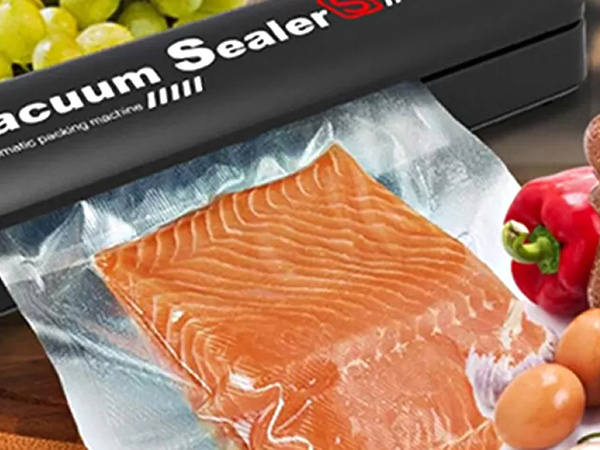 Вакуумный запайщик пищевых продуктов упаковщик пакетов