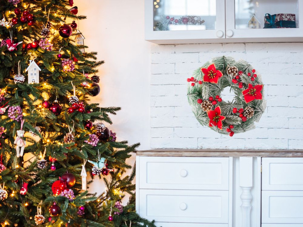 Crăciun decorativ ghirlandă decorare perete decorare ușă decorare crăciun decorațiuni