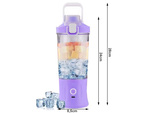 Smoothie blender portable usb cordless ice shredder