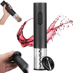 Electric corkscrew wine opener cutter