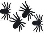 Halloween pavúk 4 ks veľké dekorácie strašidelné