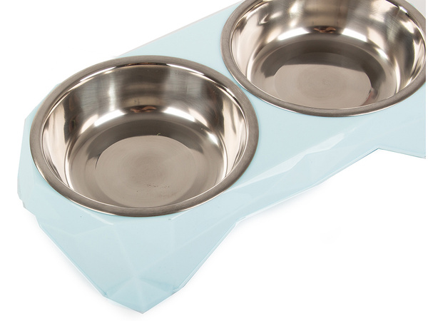 Metál dual dog box 350ml x 2