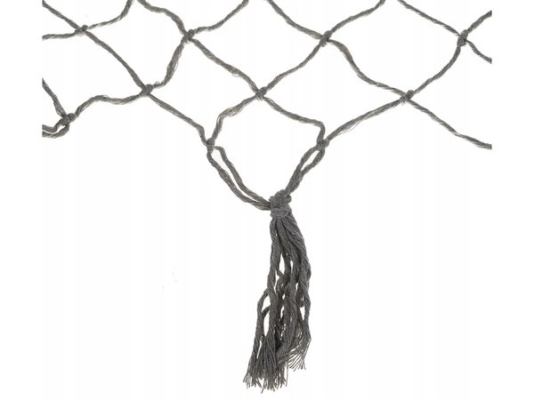 Hamaca de jardín turista gris borla columpio boho bolsa 200 x 100cm