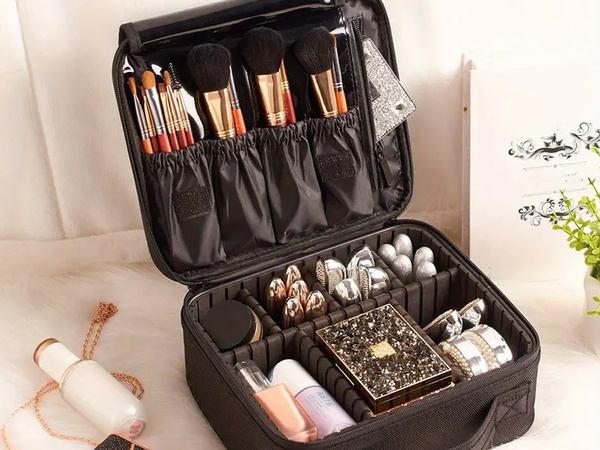 Neceser bolsa de cosméticos organizador de viaje cofre maleta bolsa