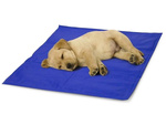 Tapis de refroidissement en gel hydrofuge pour chiens et animaux 50x65cm jambes de chat