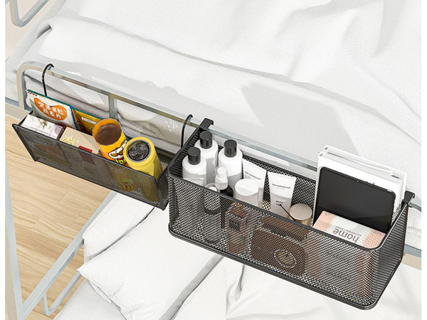 Krepšelis metalinis durelėse kabantis organizatorius virtuvės pakabinama lentyna