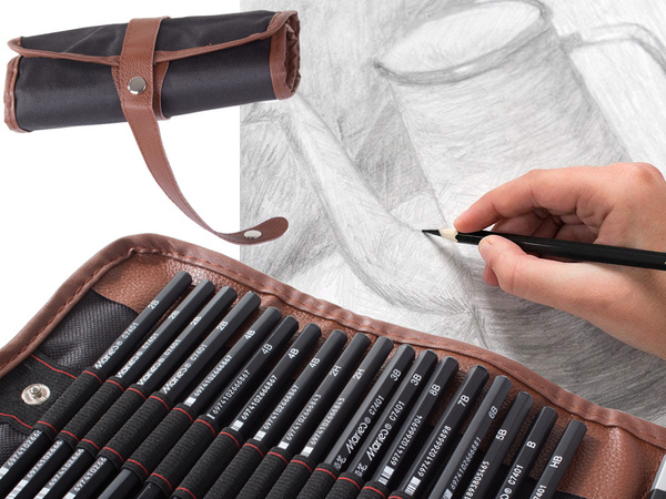 Skizzierset profi-etui