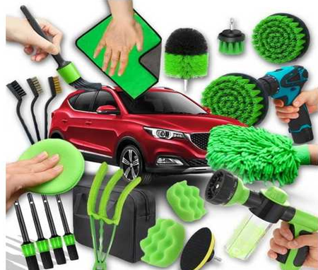 KIT DE NETTOYAGE AUTO 21 ÉLÉMENTS (20)