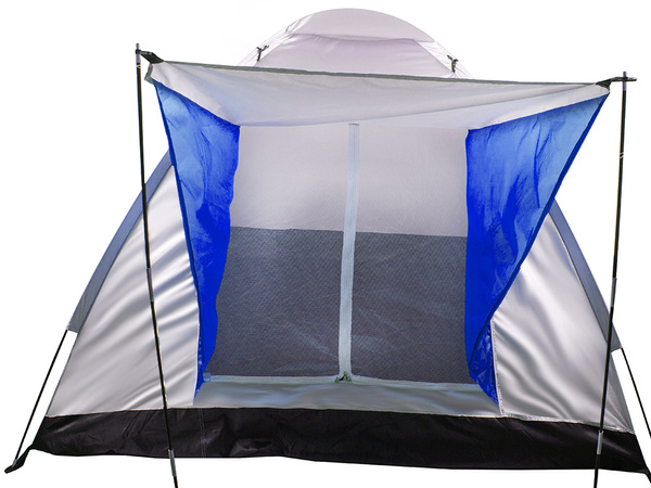 Tienda iglo para 4 personas con toldo camping playa