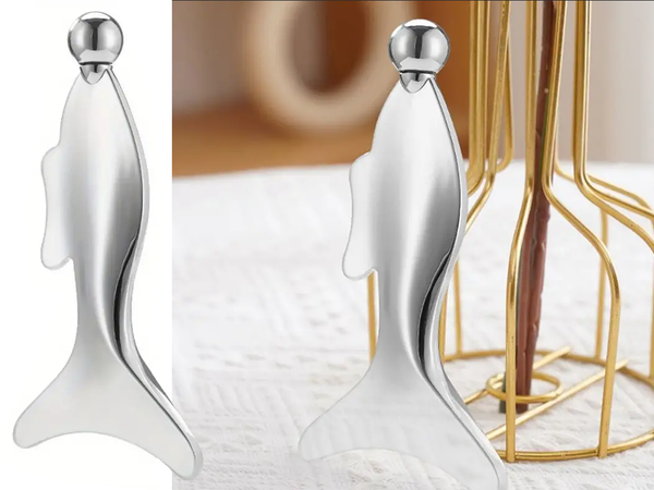 Kovová masážna doska telo guľa studená nerezová oceľ