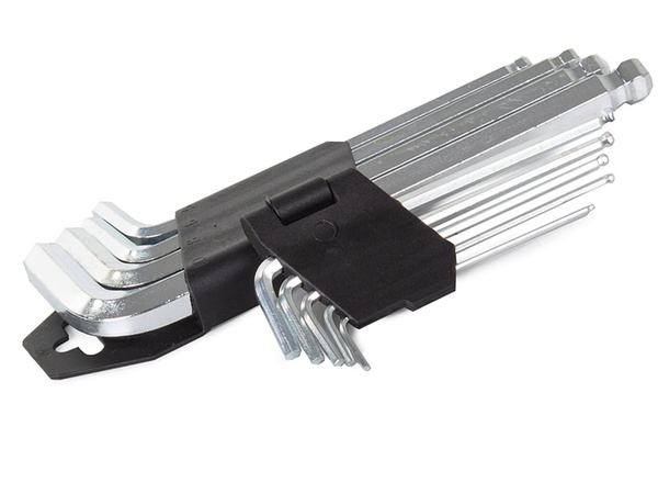 Ball imbus wrenches 9-piece set 1,5-10