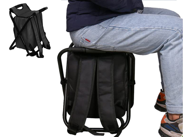 Chaise de pêche avec sac à dos sac pliant 3in1