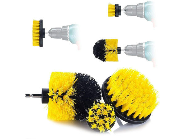 Cleaning brushes for drill/driver 3pcs
