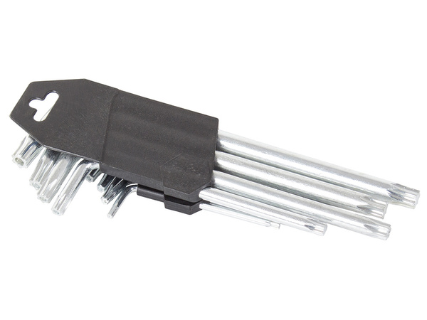 Imbus keys 1,5-10 9 detaļu torx komplekts