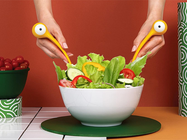 Žlice za testenine žlica za špagete komplet 2 kosov zajemalka veliko cedilo