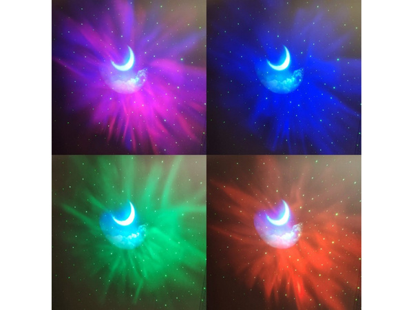 Star projector astronaut öösel valguse projektor beebi ruumi kaugjuhtimispult