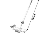 Mop flat cu ștergător de mâini 125 cm pliabil mircofibre larg