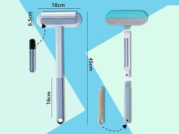 Brosse polyvalente pour le nettoyage des vitres