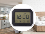 Elektronické hodiny digitálny budík lcd displej budíka stojaci budík
