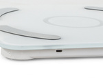 Pèse-personne analytique bluetooth 180kg verre