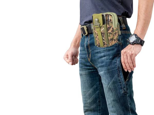 Vojenské taktické puzdro na opasok molle