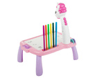 Retroproyector mesa de dibujo pizarra blanca rotuladores para niños rotuladores