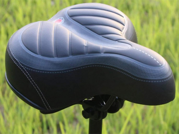 Selle de bicyclette confortable mousse souple ressorts